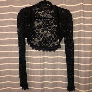 Gothic Lace Bolero, Pinup Couture, Laura Byrnes